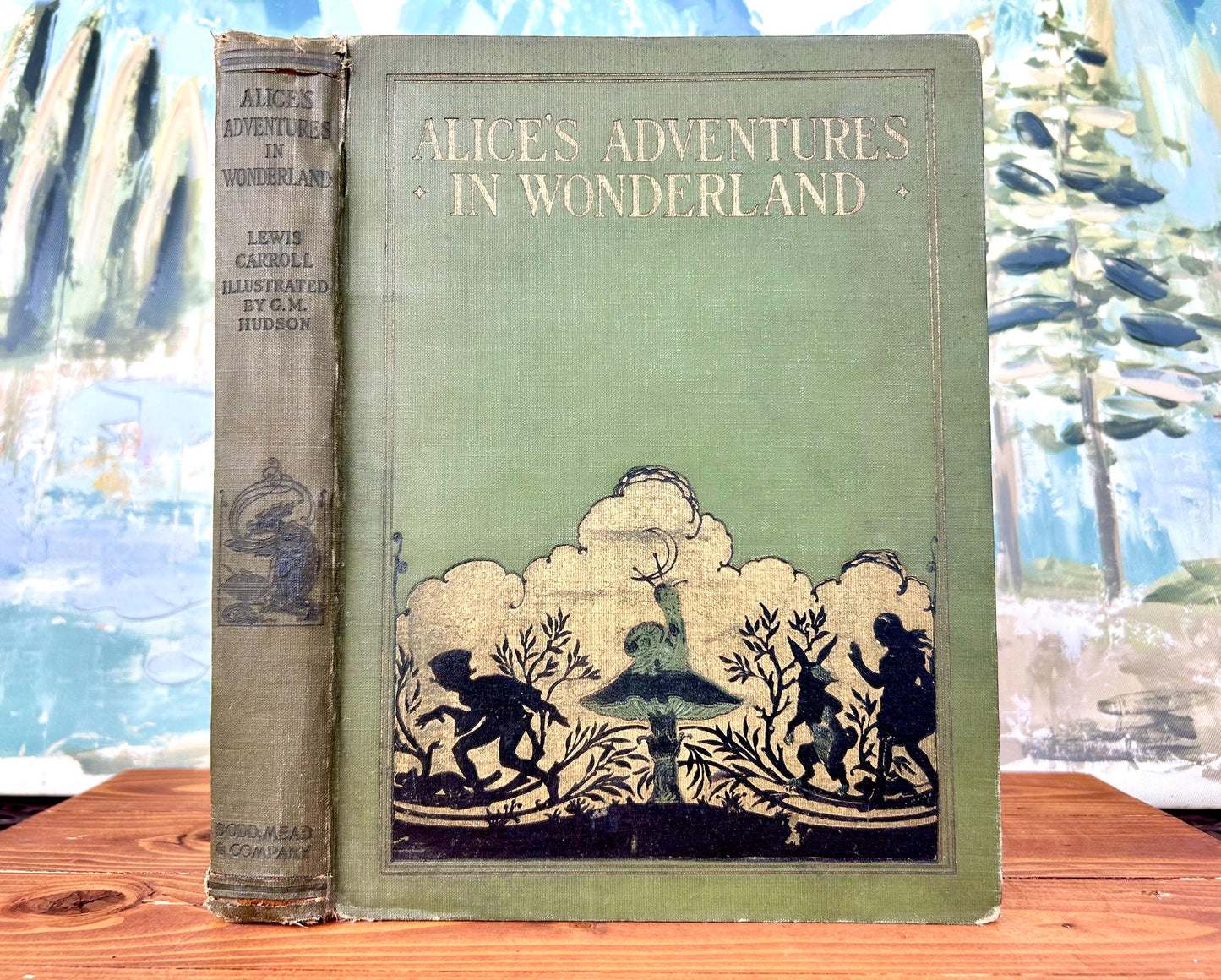 Alice's Adventures in Wonderland by Lewis Carroll. Published by Dodd, Mead & Company, 1922. Contains many colored illustrations
