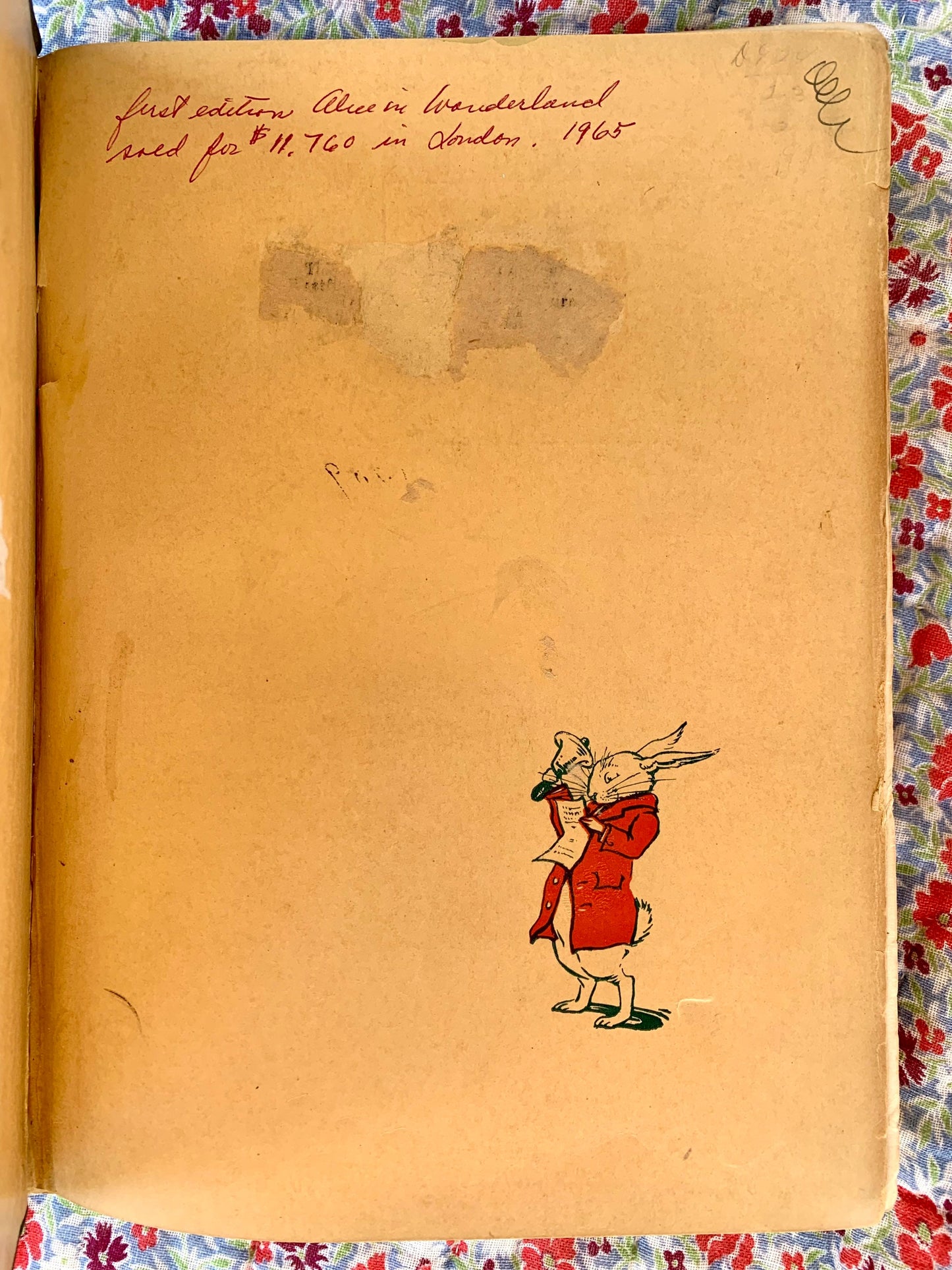 Alice's Adventures in Wonderland by Lewis Carroll. Published by Dodd, Mead & Company, 1922. Contains many colored illustrations