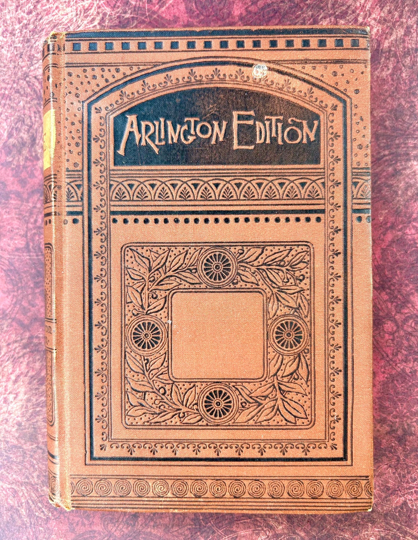 Poems of Edgar Allan Poe, 1882, Arlington Edition, Published by Hurst & Co, publishers.