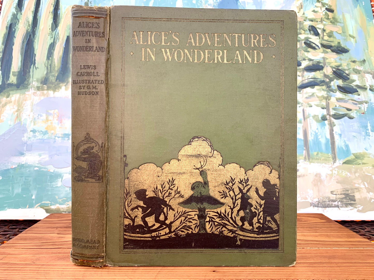Alice's Adventures in Wonderland by Lewis Carroll. Published by Dodd, Mead & Company, 1922. Contains many colored illustrations