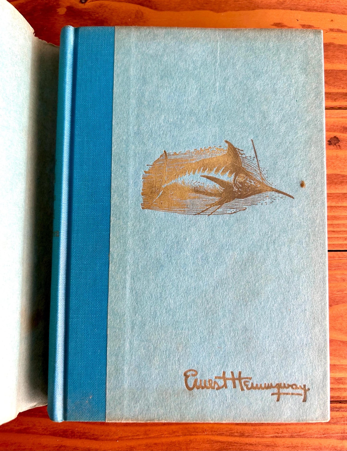 1952 “The Old Man and the Sea” – Ernest Hemingway | Charles Scribner First Edition w/ Original Dust Jacket | Vintage Pulitzer Classic