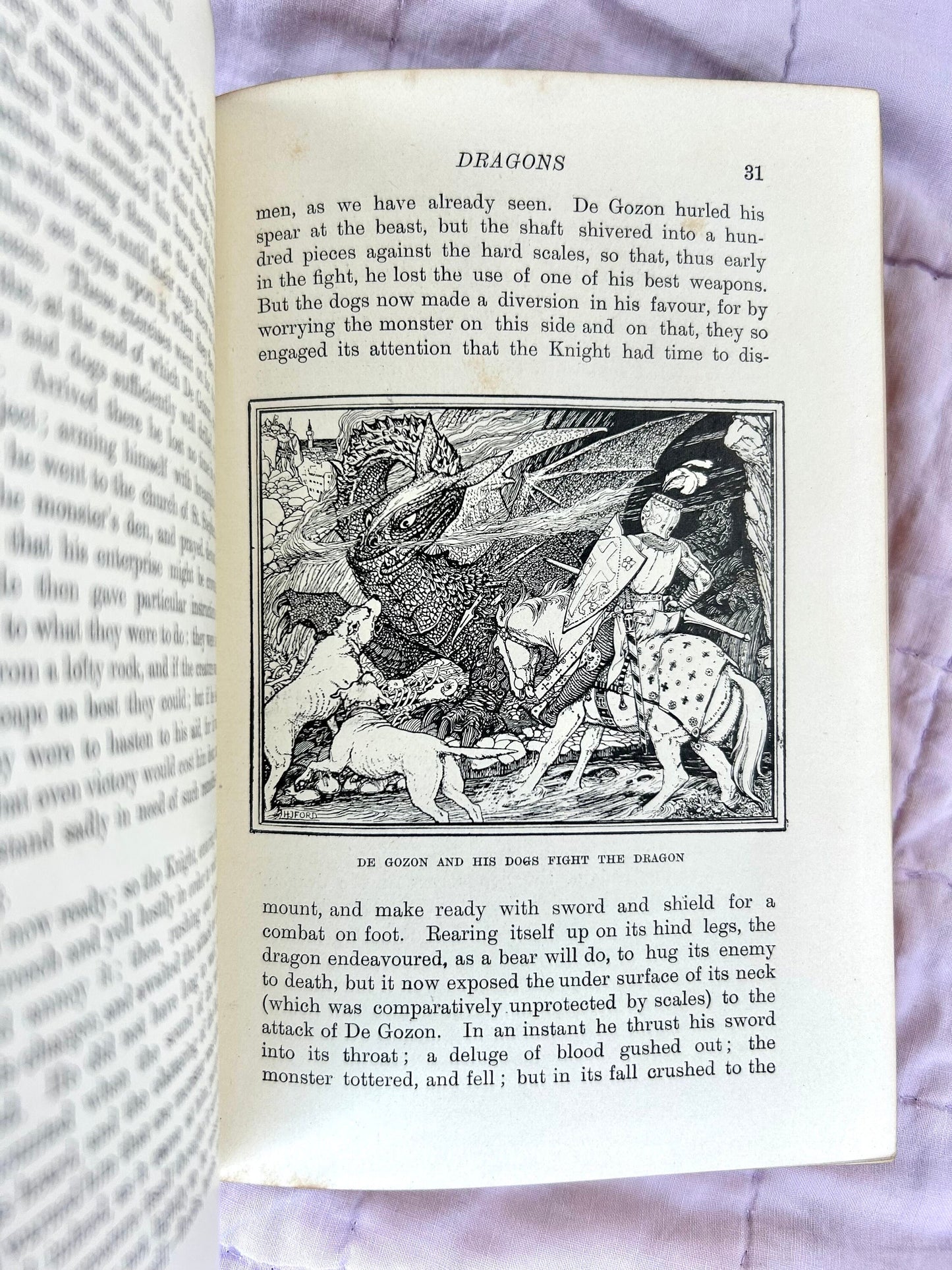 The Red Book of Animals by Andrew Lang, Illustrated, 1899, First Edition, Published by Longmans, Green, & Co.