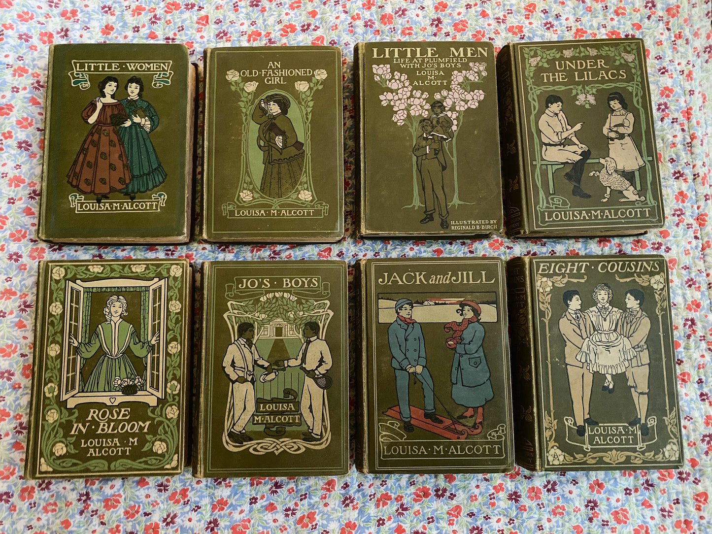 Louisa M. Alcott Collection, Illustrated, 1905, Published by Little, Brown, and Company.