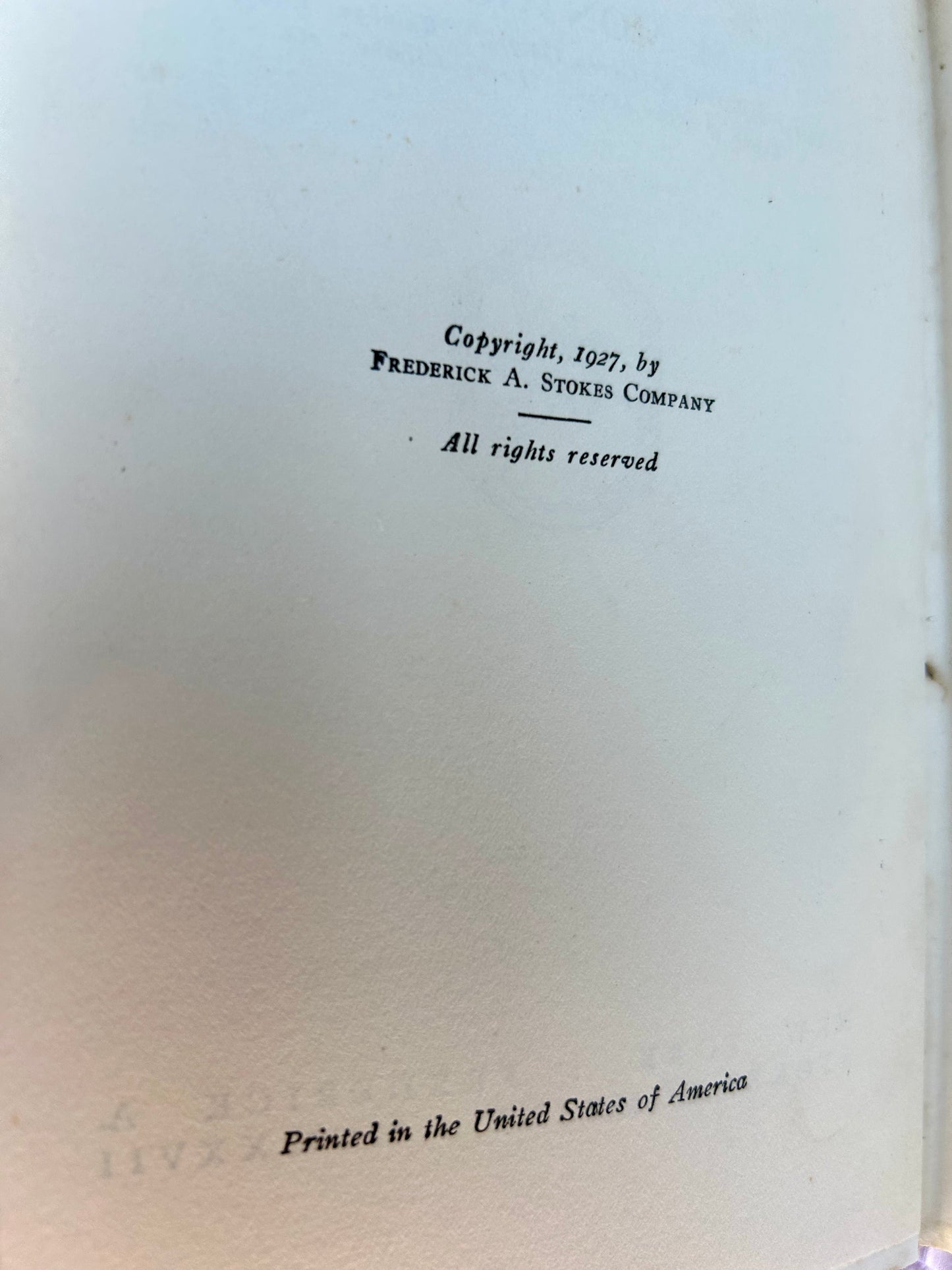 Emily's Quest by L.M. Montgomery, 1927, First Edition, Published by Frederick A. Stokes.