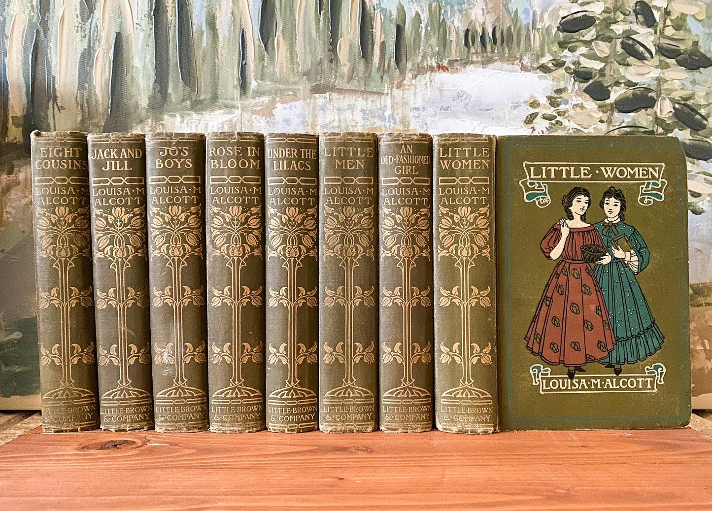Louisa M. Alcott Collection, Illustrated, 1905, Published by Little, Brown, and Company.