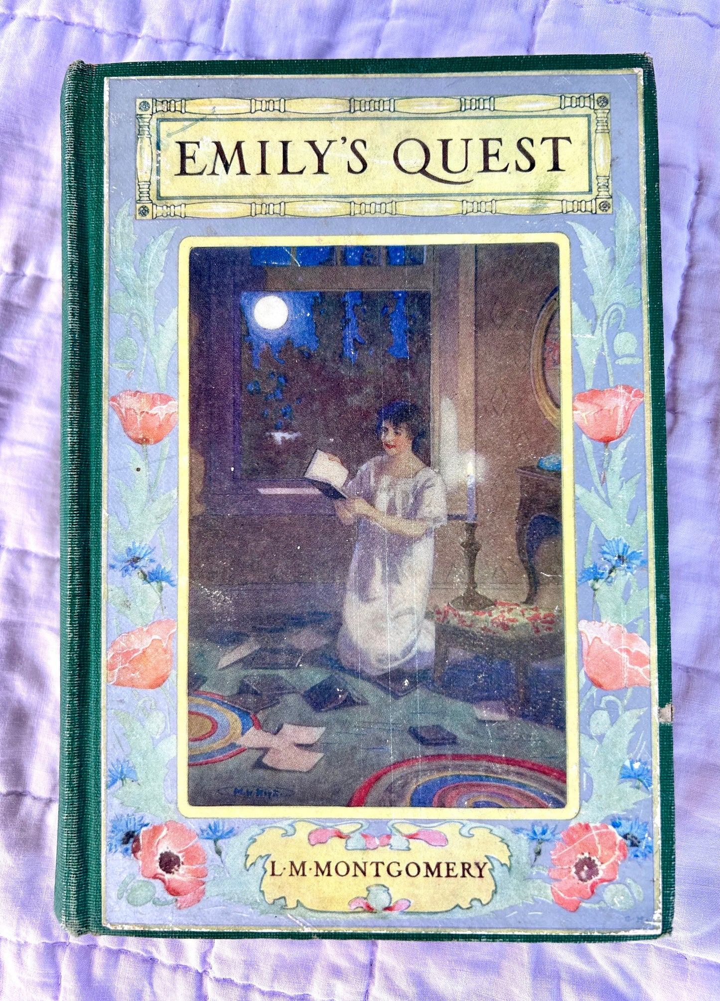 Emily's Quest by L.M. Montgomery, 1927, First Edition, Published by Frederick A. Stokes.
