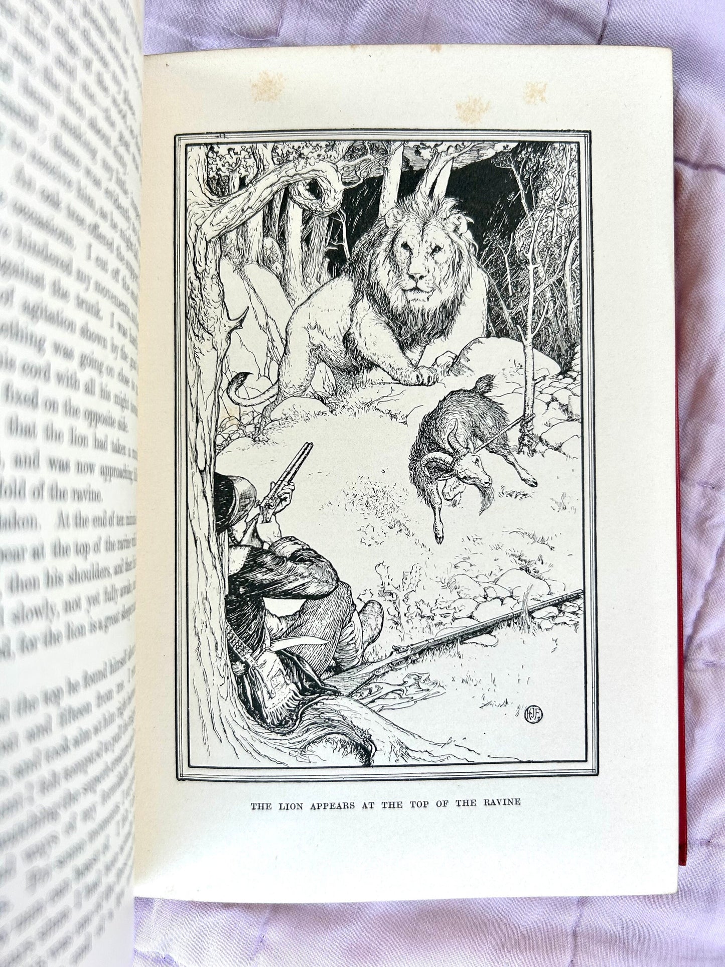 The Red Book of Animals by Andrew Lang, Illustrated, 1899, First Edition, Published by Longmans, Green, & Co.