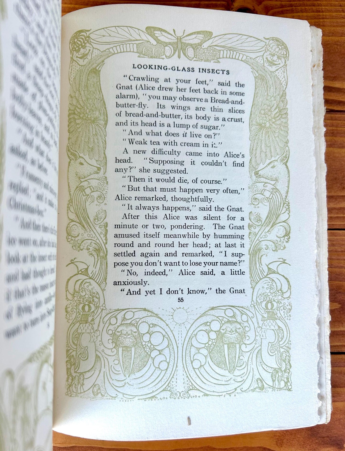 Through The Looking Glass by Lewis Carroll, Illustrated, 1902, Published by Harper & Brothers.