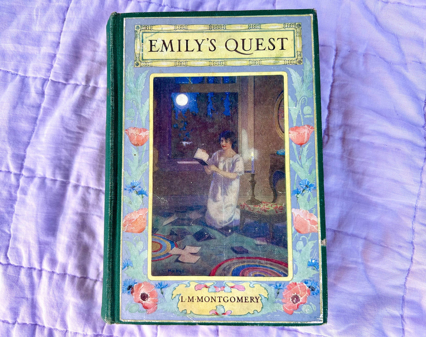 Emily's Quest by L.M. Montgomery, 1927, First Edition, Published by Frederick A. Stokes.