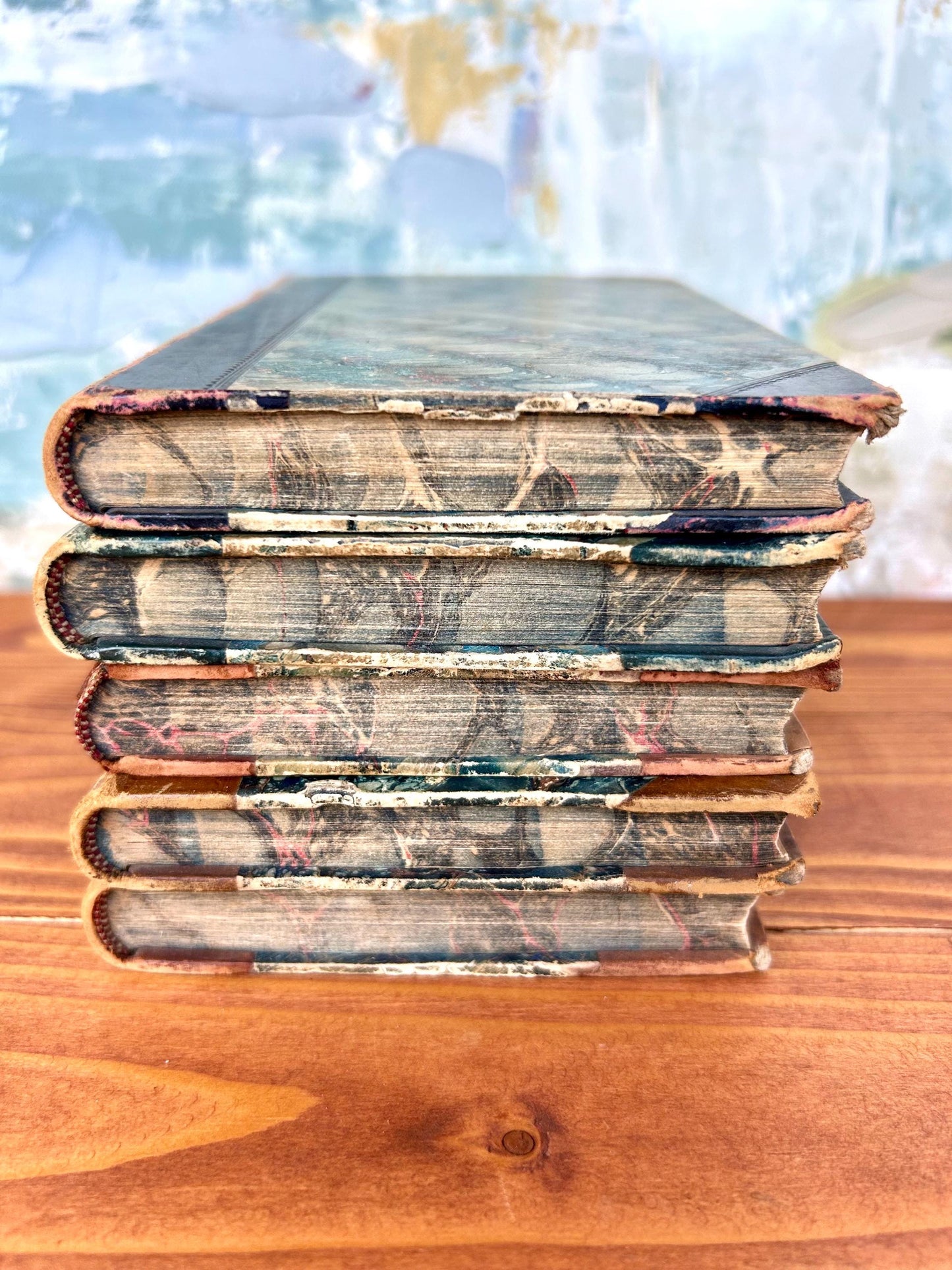 1851 Jane Austen Complete Set. Published by Simms & M'intyre, George Routledge and Sons. Leather bound.