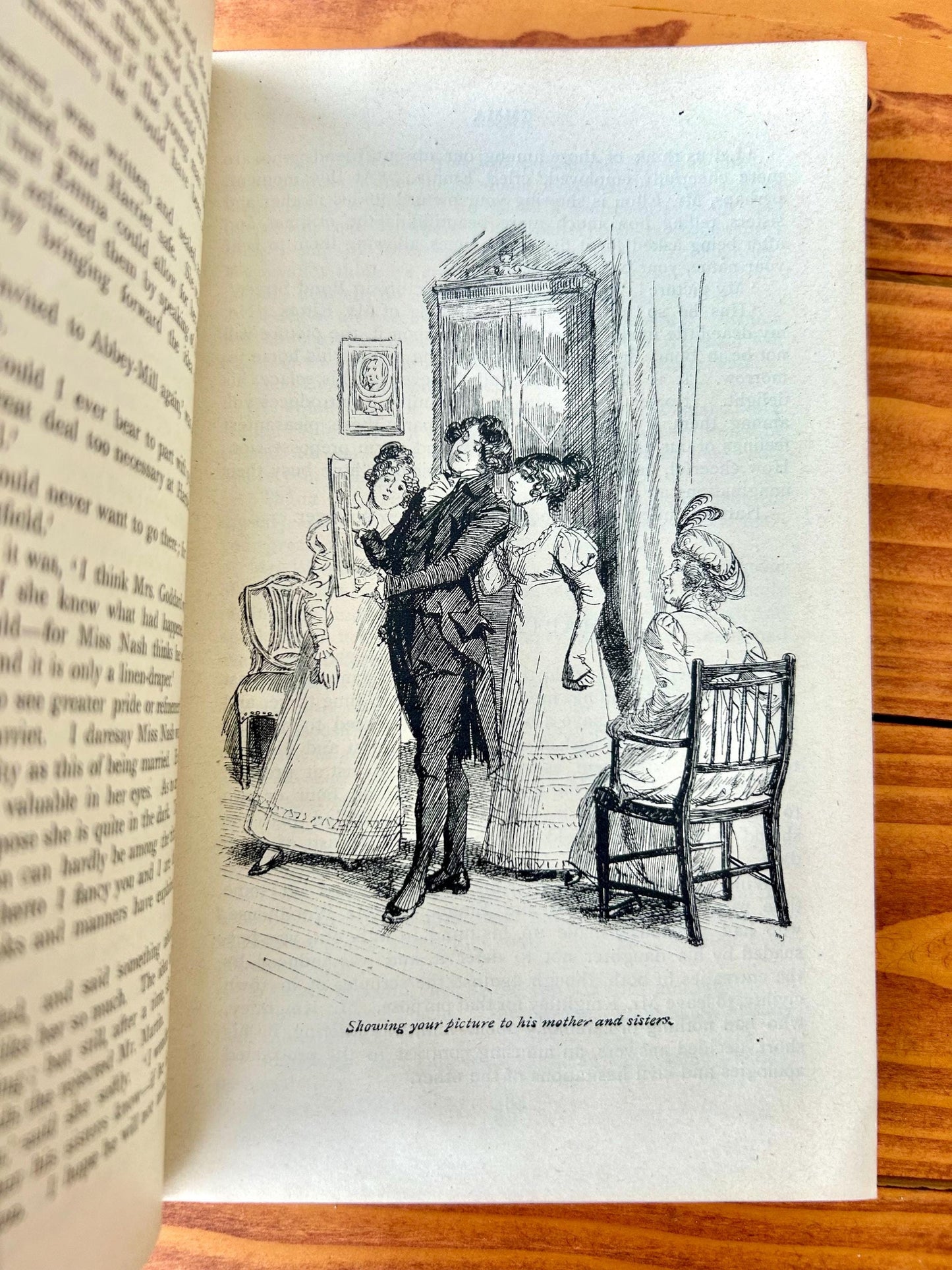 Emma (1925) by Jane Austen – Illustrated by Hugh Thomson, Leather Bound, Macmillan & Co.