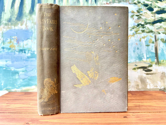 The Grey Fairy Book by Andrew Lang (1901) – First Edition, Beautifully Illustrated Fairy Tale Classic